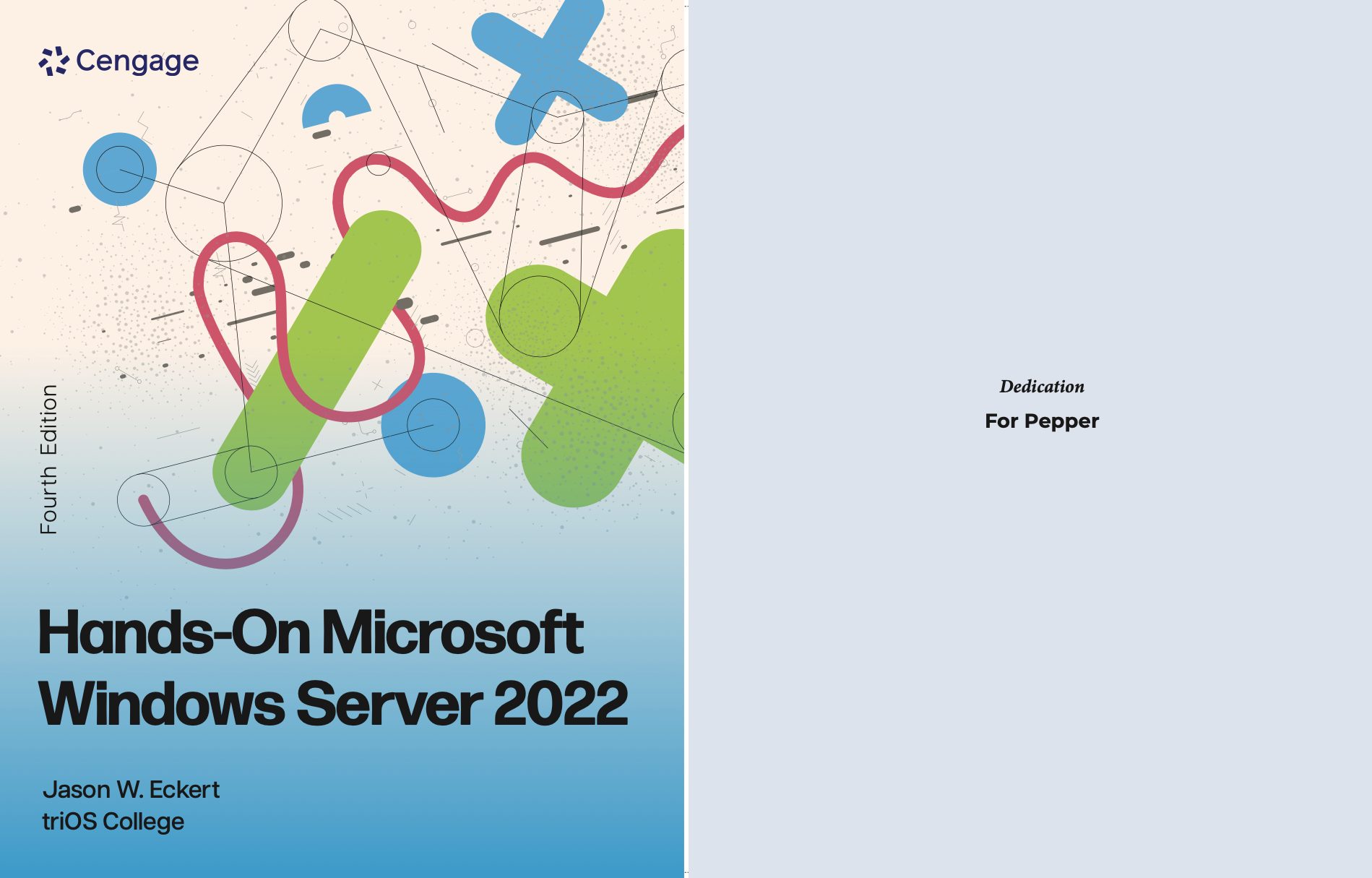 Hands-On Server 2022 book and dedication