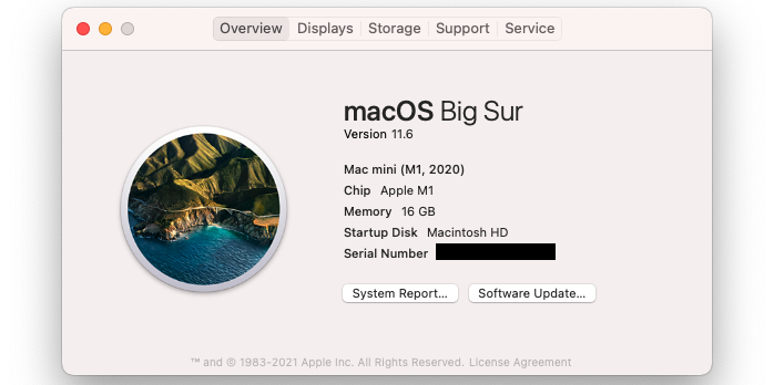 Apple Silicon M1 Mac