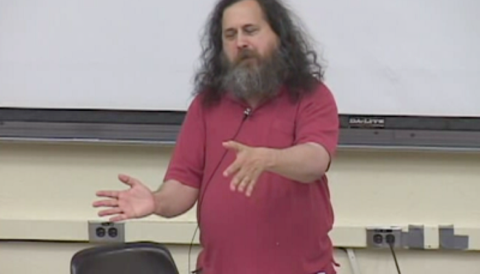 Richard Stallman talk