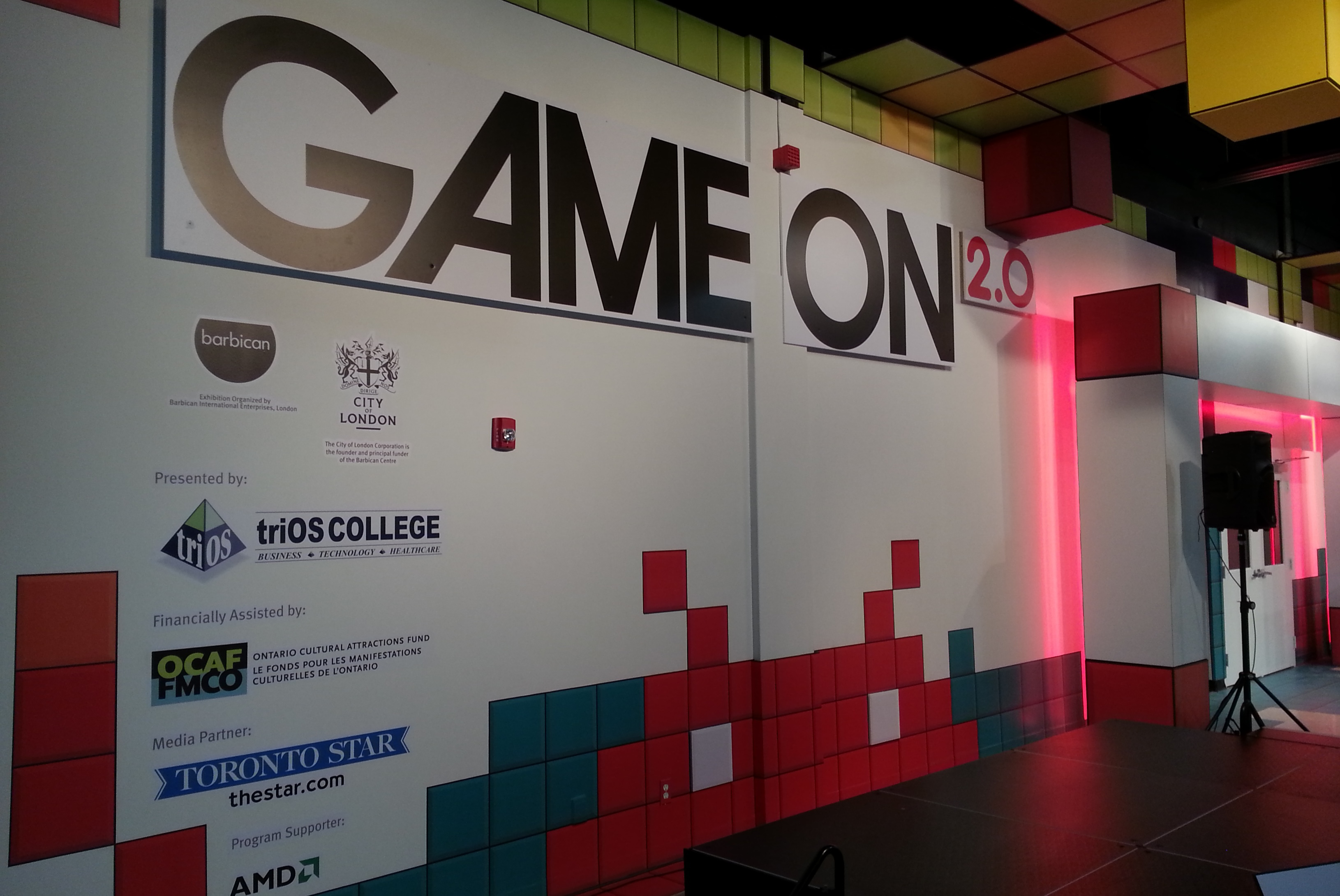 Game ON 2.0 Entrance